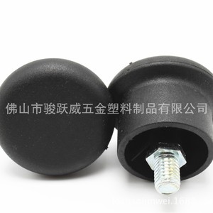 Furniture Caster M10 Threaded Stem Rigid Polyurethane Industrial Fixed Wheel Support <b>Leg</b> - Product Image 4