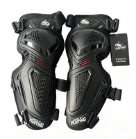 Ensemble de protections professionnelles souples et épaisses pour genoux et coudes, idéal pour le cyclisme, en matériau PP, taille universelle, fermeture auto-agrippante