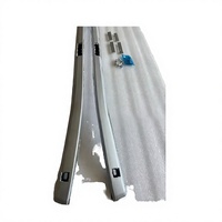 Barres de toit en alliage d'aluminium XLY sans perçage, capacité 50 kg, fixation par boulons pour CR-V 2012-2016, 2 pièces, 120/130/135 cm