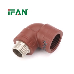 IFAN Nieuwe Producten Alle Soorten Kunststof ISO 15494 PPH Buisfittingen 1/2''-1'' Kunststof PPH Fittingen Bruine Bocht PPH Fittingen - Product Image 1