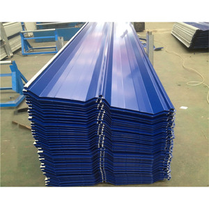 Tuiles en acier revêtues de couleur Galvalume galvanisé coloré PPGI Plaque de tôle d'acier pour toiture ondulée KS SASO Soudage Pliage