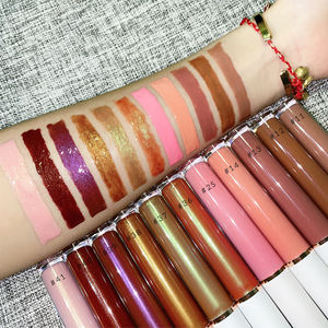 ملمع شفاه Moins cher en gros jeune fille للأعمال الصغيرة ، ملمع نباتي personnalises لمعان brillant a levre en gros de marque privee - Product Image 4