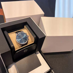 Reloj Cronógrafo Multifunción de Lujo para Hombre, Correa de Acero Inoxidable de 20 mm, Esfera con Agujas, Cuero Genuino, Automático, Eta, Venta al por Mayor - Product Image 6