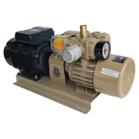 Bomba de Vacío Seca para Router CNC Golden Bridge KVF 250, Motor de 5.5KW, 250m3/h, Gran Velocidad de Bombeo, Personalizable, OEM, Bomba de Vacío Rotativa de Paletas Secas
