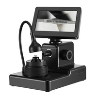 Microscopio de Joyería de Alta Definición 1080P, Microscopio Estéreo para Joyería, Visor de Diamantes con Número GIA, Detector Digital de Diamantes
