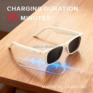 แว่นตาอัจฉริยะ AI แปลภาษาแบบเรียลไทม์ แฟชั่นสำหรับออฟฟิศ โทรออกได้ ผู้ช่วย AI เล่นเพลงได้ แว่นกันแดดแม่เหล็กไร้สาย - Product Image 6