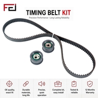 Kit de distribution neuf de la marque FEI pour voitures Vaz, Opel et Mazda K055468XS Type 2112-1006135-00 – Kit tendeur et courroie de distribution
