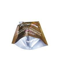 Pochette personnalisée doypack bec 100ml 200ml 250ml pochette d'emballage de shampoing sac de boissons au savon liquide pochettes de recharge cosmétique