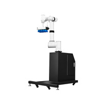 Robot collaboratif de palettisation 30KG, nouveau robot collaboratif à 6 axes, boîte de vitesses de moteur haute précision 0,1 mm pour la palettisation, le levage, le placement et le manutention de cartons