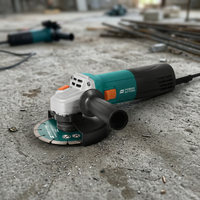 Meuleuse d'angle électrique industrielle AG900 100 mm 900 W 11 000 tr/min de qualité supérieure pour atelier et fabrication métallique