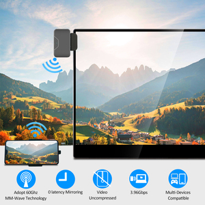 SIBOLAN-Tecnología de onda inalámbrica, 60 gigahertz, 3,96 Gbps / <span class=keywords><strong>5</strong></span> <span class=keywords><strong>metros</strong></span>, compatible con 1080P @ 60hz 60 ghz - Product Image 2