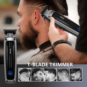 HIENA, venta al por mayor, cortadora de pelo inalámbrica, Kit de aseo para hombres, máquina de afeitar eléctrica, cortadora de pelo portátil con huecos cero para cortar cabello - Product Image 6
