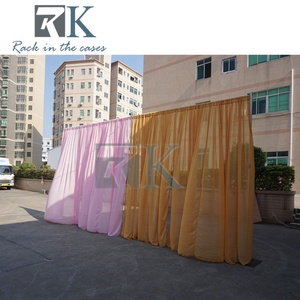 Adjustable Pipe and Drape Aluminum Pipe and Drape <b>Frame</b> Kit Portable <b>Backdrop</b> Stand for Wedding Party Event Decoration - Product Image 2