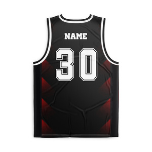 HEALY Maillot de basket-ball en polyester personnalisé, nouveau design, qualité supérieure, vente en gros, respirant, pour hommes - Product Image 5