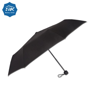 ร่มพับ 3 ตอน สไตล์ญี่ปุ่น สีดำ สำหรับของขวัญธุรกิจและโปรโมชั่น - Product Image 4