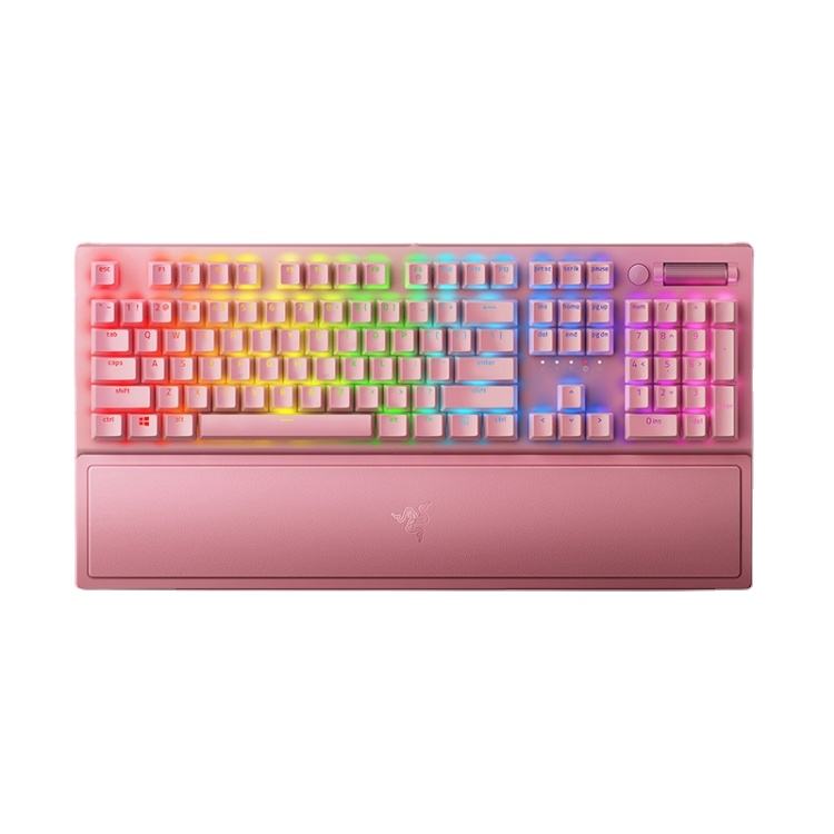 High Quality Razer Blackwidow V3 Rgb Lighting Green Shaft Pink Rgb Wired Mechanical Keyboard