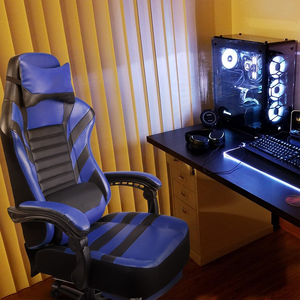 Molde de espuma chica personalizado Anji barato muestra gratis ergonómico reclinable Singer Gamer Silla de Juegos de ordenador con reposapiés - Product Image 6