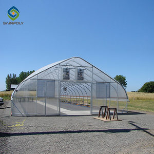 Sainpolytunnel Nhà Kính Ở Ba Lan Phim Nhựa 8X30M Trang Trại Rau Xanh Nhà Kính Nông Nghiệp Dọc Trang Trại Cho Tom - Product Image 6