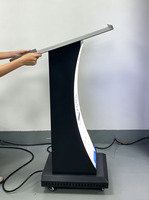 Pantalla LED Creativa para Atril, 720×480P, para Foros Académicos y Salas de Conferencias Universitarias, Sistema de Podio Digital para Presentaciones