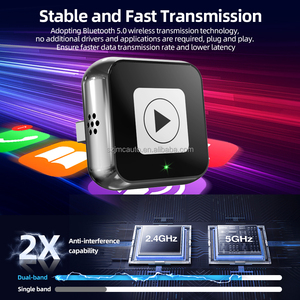 Jmc mini không dây Carplay <span class=keywords><strong>Android</strong></span> Auto <span class=keywords><strong>Dongle</strong></span> hỗ trợ Google Maps chơi nhạc cho Skoda Golf HONDA Xe - Product Image 3