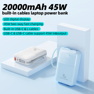 Batterie externe portable pour ordinateur portable 20000mAh USB Type-C grande capacité avec affichage numérique et charge rapide PD 45W - Product Image 2