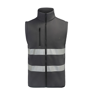 KALAIBEN Bonded Polar Fleece Reflective <strong>Work</strong> Wear <strong>Jacket</strong> for Men - Product Image 3