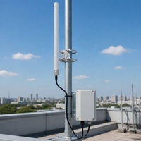 ANNXIN 915MHz LoRaWAN Kit Antena Fiberglass N ke Braket Kabel SMA Outdoor High Gain untuk IoT Gateway Grosir