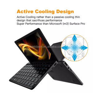 Mini ordenador portátil de <span class=keywords><strong>7</strong></span> pulgadas con tarjeta sim y cuatro núcleos, a la moda, con diseño de Yoga, a bajo precio - Product Image 3