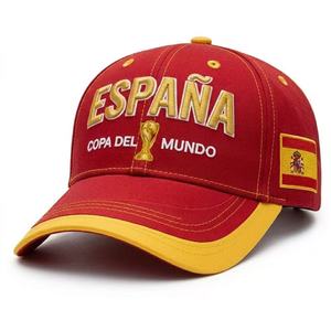 Gorras Personalizadas <span class=keywords><strong>de</strong></span> Visera Plana para Campeonatos <span class=keywords><strong>de</strong></span> Fútbol - Gorras <span class=keywords><strong>de</strong></span> Béisbol con Logotipo <span class=keywords><strong>de</strong></span> Equipo <span class=keywords><strong>de</strong></span> Fútbol Bordado - Product Image 1