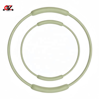 Cercle de yoga moulé monobloc CZFIT Premium, fabriqué avec des matières premières écologiques, design anti-déformation, idéal pour les débutants et les professionnels.