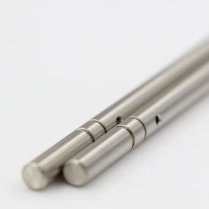 स्तंभ धुरा अनुकूलित मशीनिंग स्टेनलेस स्टील के दौर Knurled पिरोया शाफ्ट <span class=keywords><strong>Dowel</strong></span> पिन - Product Image 6