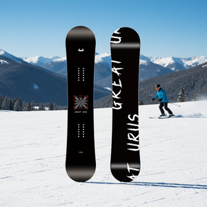 Snowboards et skis imprimés en 3D certifiés CE OEM QYWX QYSN009 140 cm, construction en fibre de carbone et bois de peuplier pour tout-terrain et <span class=keywords><strong>freestyle</strong></span> - Product Image 6