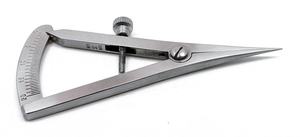 Catastroviejo เครื่องมือวัดทางทันตกรรมด้วยมือขนาด3.25นิ้วเครื่องมือวัดขนาด0ถึง20มม. - Product Image 4