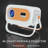 Projecteur portable intelligent 4K haute luminosité Android 13 Mini Home Cinéma avec WiFi