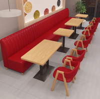 Ensemble de tables et de chaises pour restaurant moderne, tables à fondue, pour usage commercial