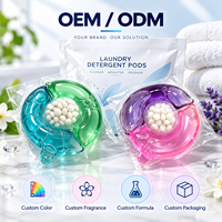 Deterjen Cuci Pakaian 3 in 1 dengan Butiran Pewangi OEM ODM Label Pribadi untuk Ritel & Distribusi Utama