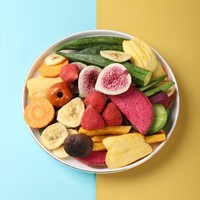 Gevriesdroogd Fruit Chips Appel & Aardbei Gezonde Voedzame Mango Chips Vers Fruit Product Gedroogde Perzik Geen Pigmenten Geen Gmo
