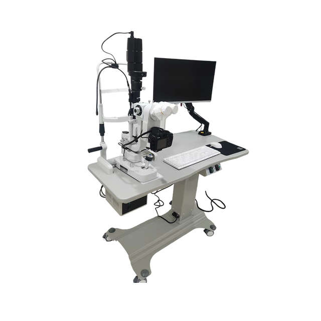 Digital Slit Lamp Biomicroscope SY-V008-1 with Camera & Software, Complete Set for Eye Examination & Documentation