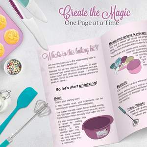 Ensemble <span class=keywords><strong>de</strong></span> couteaux sûrs pour enfants véritables fournitures <span class=keywords><strong>de</strong></span> cuisson pour débutants casseroles antiadhésives <span class=keywords><strong>livre</strong></span> <span class=keywords><strong>de</strong></span> cuisine pour enfants meilleur cadeau <span class=keywords><strong>de</strong></span> cuisson - Product Image 4