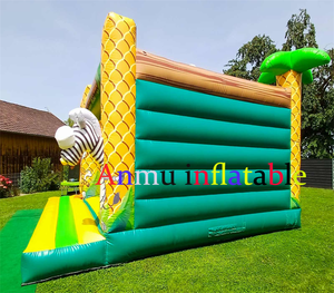 Parc d'attractions gonflable, parc <span class=keywords><strong>de</strong></span> <span class=keywords><strong>chasse</strong></span>, château gonflable commercial, aire <span class=keywords><strong>de</strong></span> jeux intérieure avec toboggans pour enfants - Product Image 5
