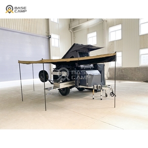 Remorque de camping pliante caravane utilitaire camping-car caravane pliable rv rigide petite avec tente pop up - Product Image 5