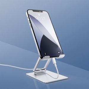 Adjustable Foldable Spandex Modern Portable Phone <b>Stand</b> Anti-Slip Universal Desktop <b>Tablet</b> Holder <b>for</b> Office Home - Product Image 4