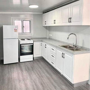 Casa contenedor de cocina de dormitorio expandible de lujo de 40 pies 20 pies 40 pies Panel sándwich prefabricado portátil Escuela Centro Comercial Hotel - Product Image 5