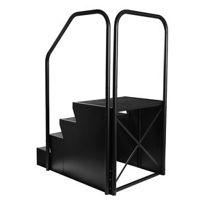 Новый популярный продукт 4-ярусный выставочный стенд шаг для плавать спа алюминиевый спа шаг с подлокотниками подходит для больших плавательных бассейнов и гидромассажная Ванна - Product Image 4