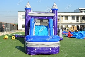 Toboggan aquatique gonflable <span class=keywords><strong>d</strong></span>'aventure, château gonflable, toboggan aquatique gonflable à vendre - Product Image 6