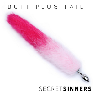 Faux Fox Tail Metal Butt Sex Toy Rainbow Colorful Fur Juego de rol Ano Anal Plug <span class=keywords><strong>para</strong></span> parejas adultas Lesbianas Gay - Product Image 3