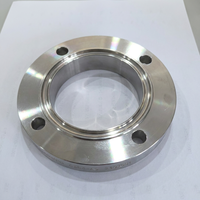 Raccord de tuyauterie à bride en acier inoxydable 11864, sanitaire et aseptique, finition usinée ou polie pour connexion de pipeline