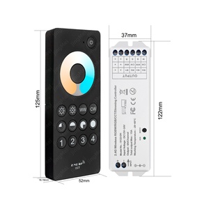 <span class=keywords><strong>Controller</strong></span> LED 4 in <span class=keywords><strong>1</strong></span> a 12V 15A per Luci LED CCT, con Gruppo a 4 Zone e Doppio Colore Caldo/Freddo, Direttamente dalla Fabbrica - Product Image 2