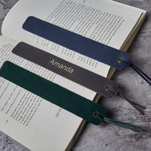 Đánh dấu da thật được Cá nhân hóa, đánh dấu bằng da, quà tặng kỷ niệm ngày lễ tình nhân đánh dấu cá nhân - Product Image 3