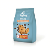 Biscuits semi-mous sans gluten Lazzaroni, aux pépites de chocolat, sachet de 200 g, 10 pièces